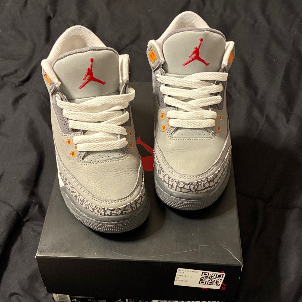 🎀 Jordan retro 3/ Graphite Argent 🎀